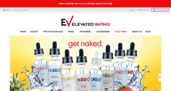 Desktop Screenshot of elevatedvaping.com